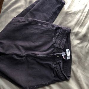 Dark purple denim skinny jeans size 25